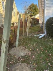 Beautiful wood fence in Stratford, CT