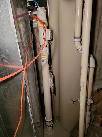 Radon Mitigation System Installation in Denver, CO - After Photo