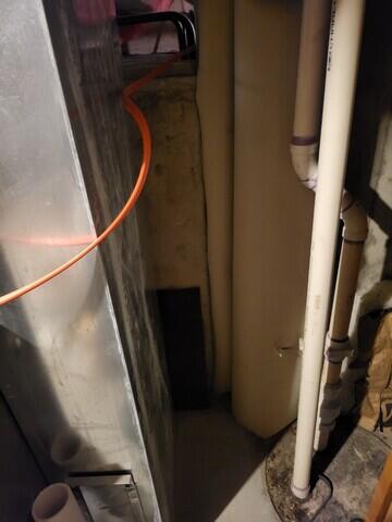 Radon Mitigation System Installation in Denver, CO - Before Photo