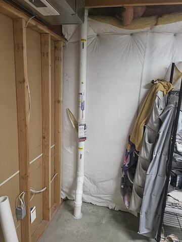 Radon Mitigation System Installation in Brighton, CO