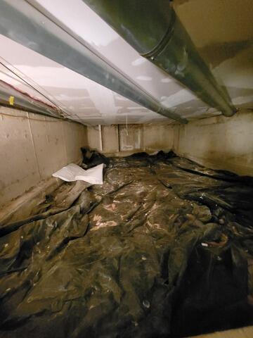 5626 W 110Radon Mitigation Sub-membrane Depressurization System in Broomfield, CO