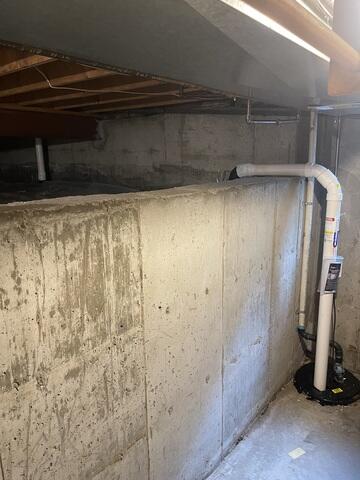 Radon Mitigation System Installation in Arvada, CO - After Photo