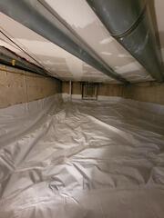 Radon Mitigation Sub-membrane Depressurization System in Broomfield, CO