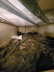 Radon Mitigation Sub-membrane Depressurization System in Broomfield, CO