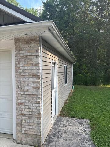 Gutter Shutter Installation in Fort Wayne, IN Elimnates Clogged Gutters - Before Photo