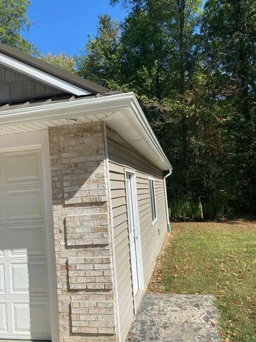 Gutter Shutter Installation in Fort Wayne, IN Elimnates Clogged Gutters - After Photo