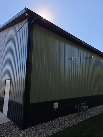 Gutter Shutter System - Before Photo