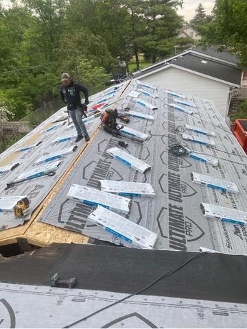 Klaus Roofing System - Before Photo