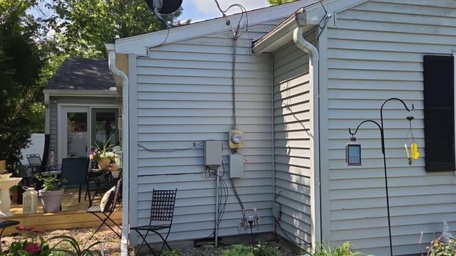 Replacing a Failed Gutter Protection System with Gutter Shutter Installation in Bryan, Ohio - Before Photo