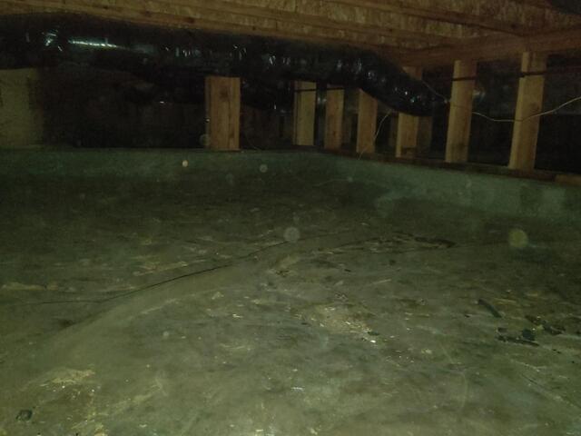 Crawlspace Encapsulation in McCall, ID - Before Photo