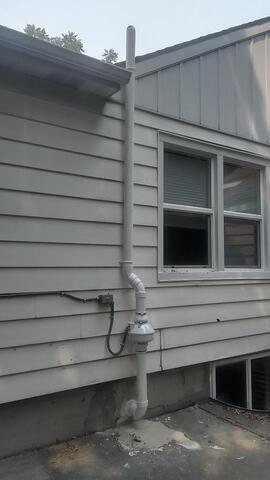 Basement Radon Mitigation in Boise, ID - After Photo