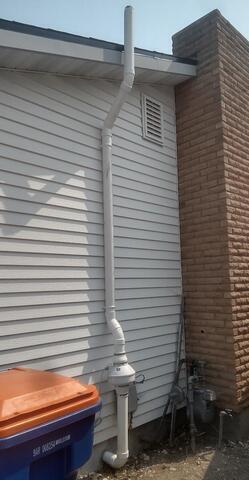 Sub Slab Depressurization in Boise, ID - After Photo