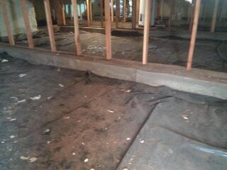 Crawlspace Encapsulation in New Meadows, ID