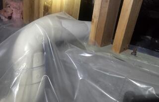Repair & Improvement to Crawlspace Encapsulation in Hailey, ID