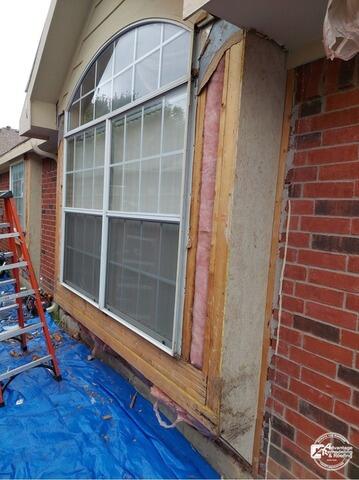 Siding Replacement in Plano, TX - Before Photo
