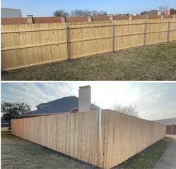Fence Replacement in Allen, Texas - Complete Transformation