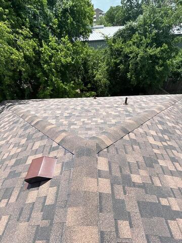 Asphalt Roof Replacement in Austin, Texas - After Photo