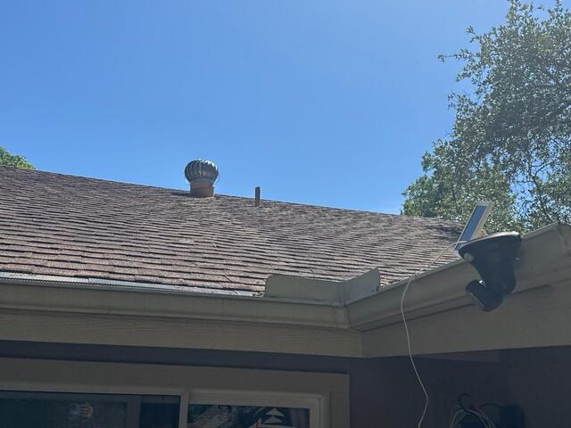 Asphalt Roof Replacement in Austin, Texas - Before Photo
