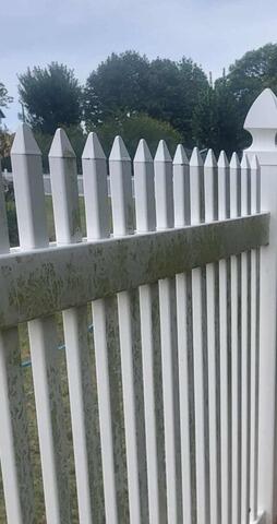 Fence Cleaning in Milford, DE - Before Photo