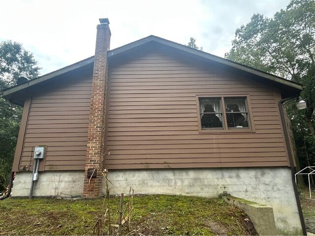 Soft Washing Wood Siding in Houston, DE