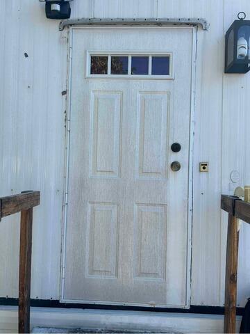 Aluminum Siding Washing in Rehoboth Beach, DE - Before Photo
