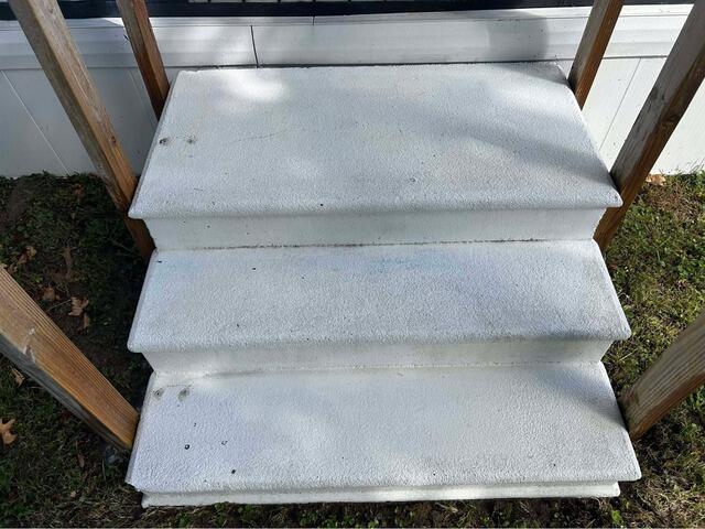 Concrete Step Washing in Rehoboth Beach, DE - After Photo