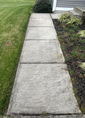 Walkway Cleaning in Milton, DE - Before Photo