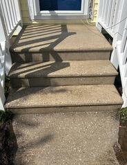 Soft Washing Concrete Steps in Felton, DE