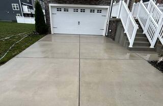 Concrete Driveway Soft Washing in Millsboro, DE
