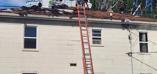 Before and After Roof Replacement Bismarck, ND