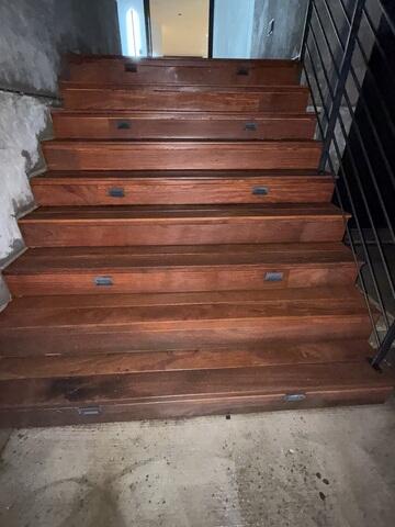 Ipe Stair Restoration in Houston, TX - After Photo
