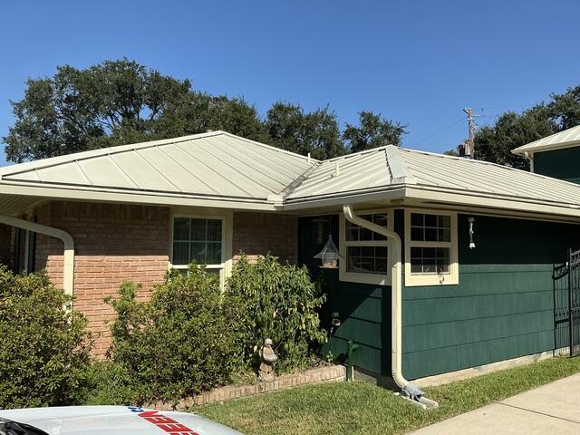 Metal Roof Treatment and Restoration in Houston, TX - Before Photo