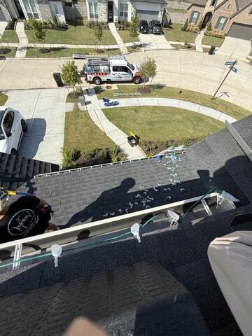 Holiday Lights Installation in Manvel, TX - Before Photo