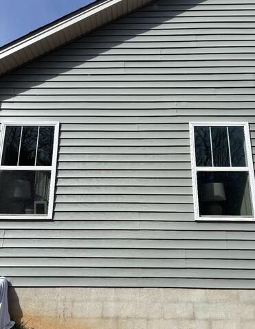 Radon Mitigation System installed in Deep Gap, North Carolina - Before Photo