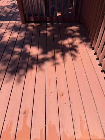 Dirty Wooden Deck Cleaning in Georgetown, TX - After Photo