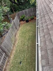 Dirty Clogged Gutters