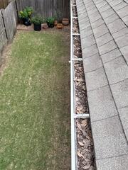 Dirty Clogged Gutters