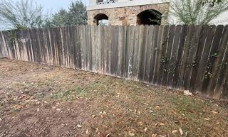 Dirty Wooden Fence Cleaning in Austin, TX