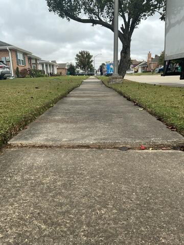 Walkway Lifting and Leveling in Kenner, LA! - Before Photo