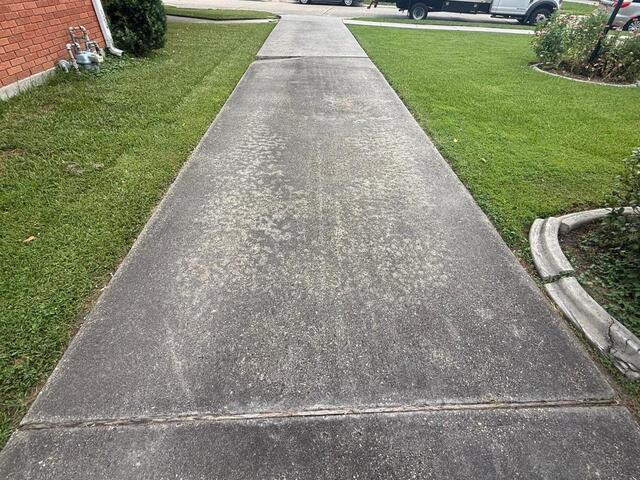 Concrete Lifting in Metairie, LA! - Before Photo