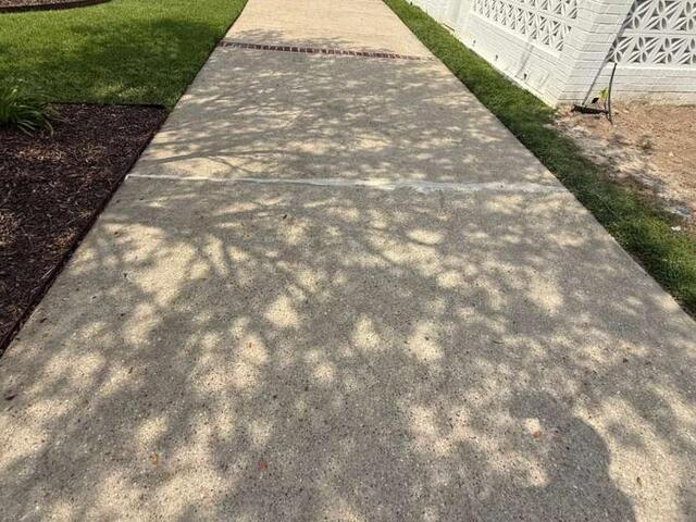 Cracked Walkway Restored in Baton Rouge, LA! - After Photo