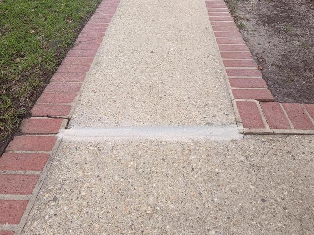 Concrete Lifting in Covington, LA using PolyLevel! - After Photo