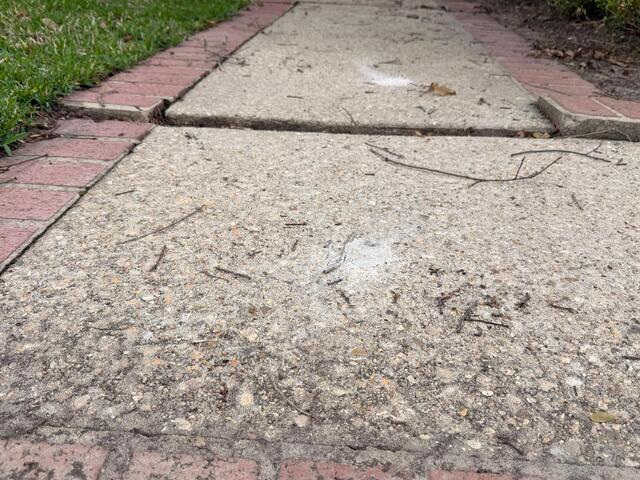 Concrete Lifting in Covington, LA! - Before Photo