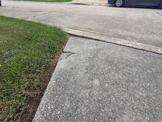 Raising Sinking Concrete in Metairie, LA!