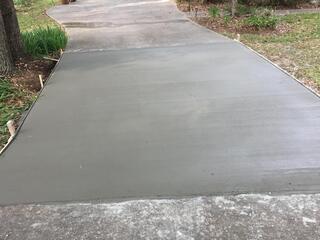 New Concrete Pour in Abita Springs, LA!