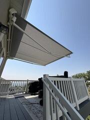 Sunesta Awning Installed on Front Porch in North Ogden, UT