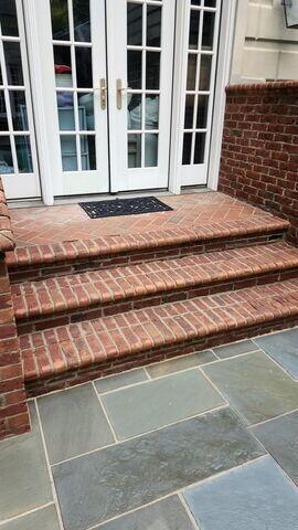 Brick Stairs Cleaning in Spartanburg, SC - After Photo