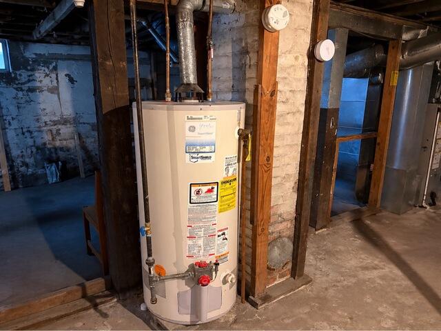 Heat Pump Water Heater Installation in Utica, NY - Before Photo