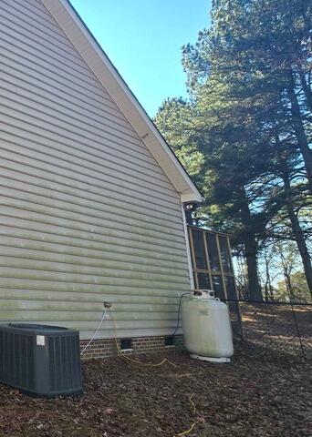 RadonWell Mitigation System - Before Photo