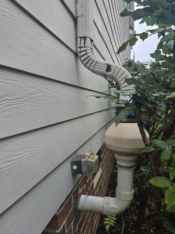 Radon Fan Swap, Raleigh - Before Photo